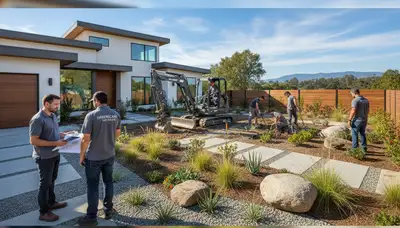 Mountain View, CA landscaping service for residential lawn care and garden maintenance