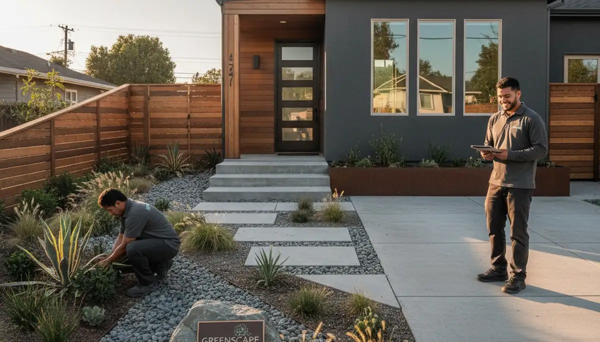 Landscape maintenance service in Mountain View, CA for residential and commercial properties