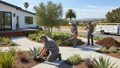 Landscape service in Mountain View, CA for residential lawn and garden maintenance
