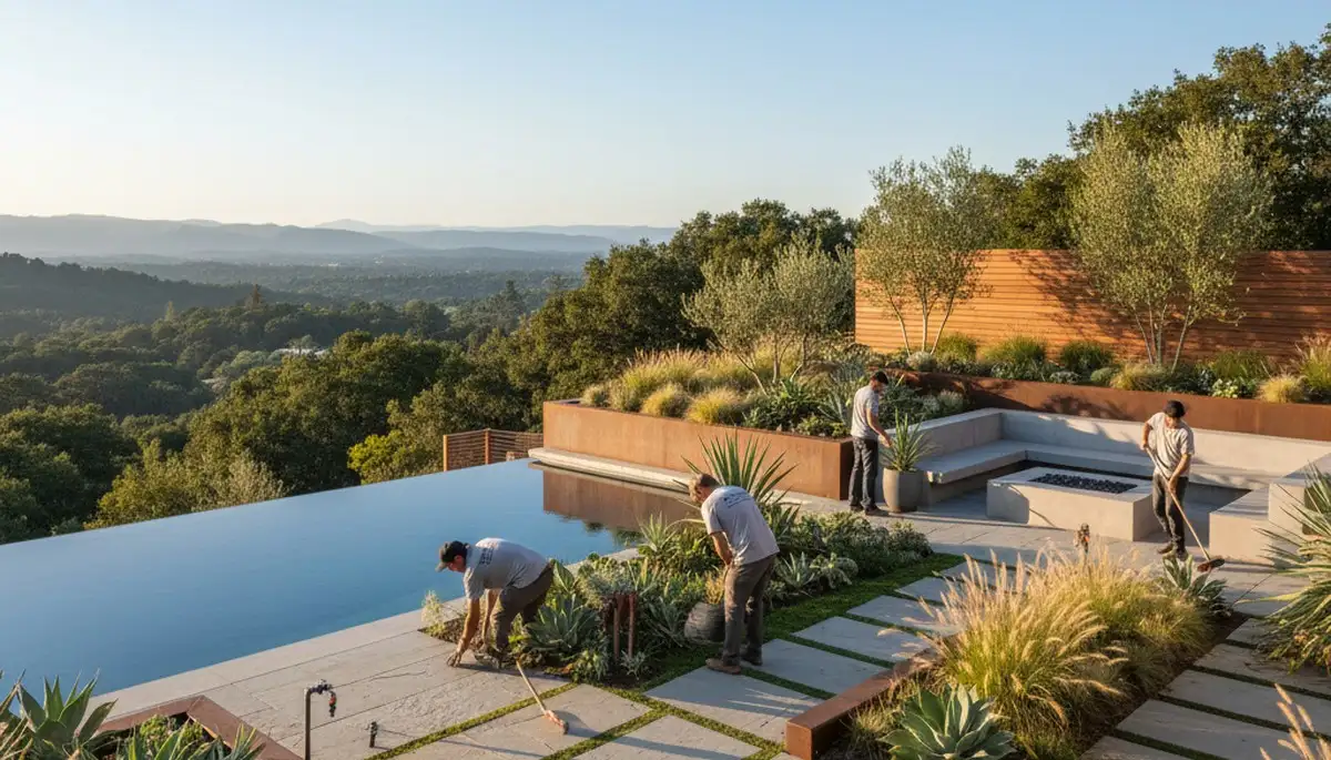 Landscaping services in Mountain View, CA for residential and commercial outdoor maintenance
